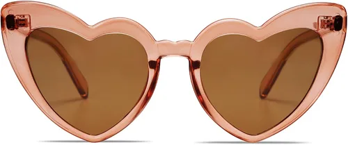 Vista 2 de VANLINKER Gafas de sol con forma de corazón para mujer, estilo retro, para fiesta, VL9604