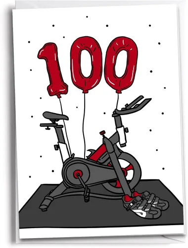 Vista 5 de Felicitaciones 1,000 Rides Cyclist Card