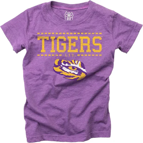 Vista 89 de Wes and Willy NCAA - Camiseta mezclada S/S para niñas