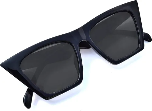Vista 4 de Gafas de sol cuadradas de gran tamaño para mujer, estilo moderno