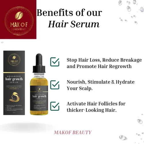 Vista 5 de Tratamiento eficaz para el crecimiento del cabello: biotina, colágeno, proteína y 38 aceites esenciales para un cabello más largo y grueso. Hidrata