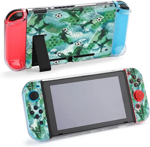 Vista 4 de Funda protectora para jugadores de fútbol de fútbol, compatible con protector de interruptor, carcasa a prueba de golpes