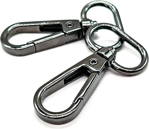Vista 12 de Cierres giratorios de langosta de 1 pulgada ganchos giratorios 15 clips giratorios de metal de 1 pulgada para puerta de empuje de 1 pulgada