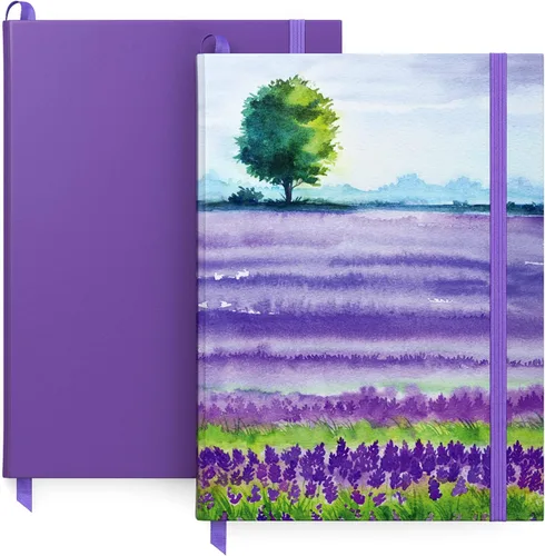 Vista 7 de ARTEZA Cuadernos de diario, juego de 2, 6 x 8 pulgadas, 96 hojas, diseño de perros y negro, cuadernos estéticos con papel rayado suave