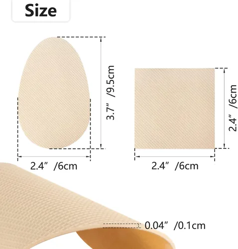 Vista 3 de 24 almohadillas antideslizantes para zapatos, protectores adhesivos para suela de zapatos, tacones altos, agarre antideslizante para zapatos
