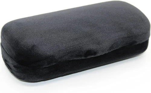 Vista 2 de Modern Eyewear Estuche rígido para gafas Funda protectora de terciopelo para gafas Estuche para gafas de sol con paño de limpieza