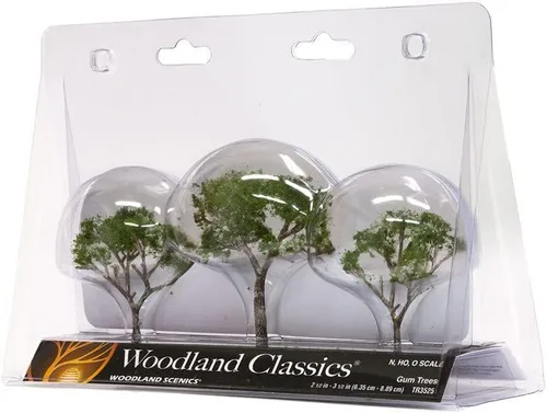 Vista 2 de Woodland Scenics TR3525 Árbol de goma 2 1/2" - 3 1/2" (3)