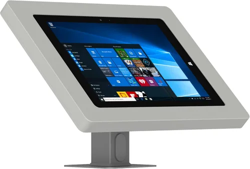 Vista 70 de VidaMount Caja cubierta con botón para el hogar y soporte giratorio e inclinable para escritorio/mesa [paquete] compatible con iPad mini 1/2/3