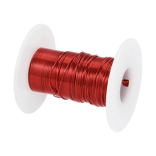Vista 72 de MECCANIXITY - Alambre magnético de calibre 46 AWG - 0.04mm Hilo de cobre esmaltado - Bobina de alambre magnético de 14669 pies (4471m) - 50g Grado F