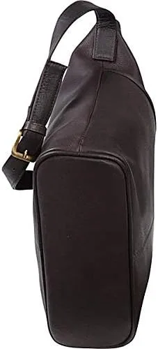 Vista 4 de Le Donne Leather Two Slip Pocket, Shoulder Bag