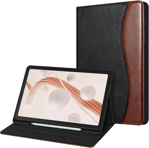 Vista 22 de Fintie Funda para Samsung Galaxy Tab S6 Lite 10.4 Pulgadas 2024/2022/2020 con Soporte para S Pen, Funda Trasera de TPU Blanda con Visor Multiángulo