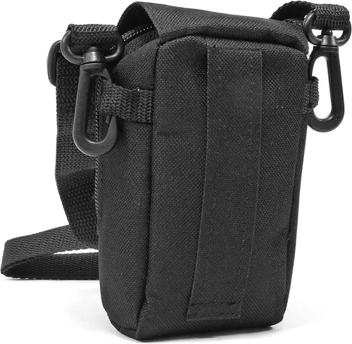 Vista 7 de USA Gear Point and Shoot - Funda para cámara compatible con Sony Cybershot, Kodak Pixpro FZ55, Ricoh GR III, Nikon Coolpix y más, bolsa pequeña