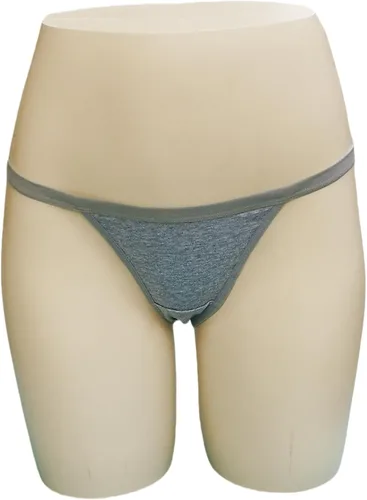 Vista 5 de Paquete de 5 bragas multicolor para mujer, de algodón, elastano, tangas