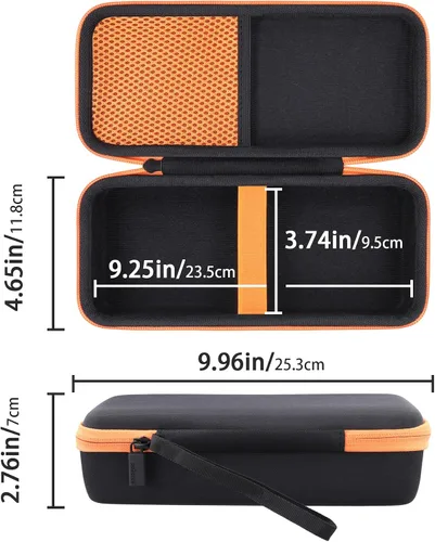 Vista 4 de co2CREA Estuche rígido compatible con tijeras eléctricas inalámbricas Worx WX082L / WX081L 4V ZipSnip, estuche de transporte Poratble para tijeras