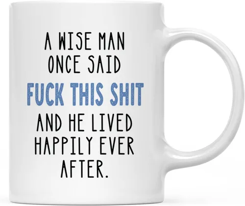 Vista 8 de Andaz Press Taza de café divertida de cerámica de 11 onzas – Come Out Now I've Had My Coffee Tazas de café divertidas para hombres y mujeres
