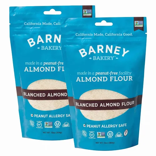 Vista 10 de Harina de almendras Barney Butter, 13 onzas, sin OMG, sin gluten, Keto, Paleo, vegana
