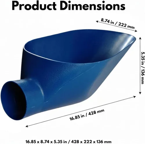 Vista 8 de Rattleware Kilo - Cuchara para escamas de frijoles, color azul, 1 kilo / 2.2 libras Embolsado de café al por menor