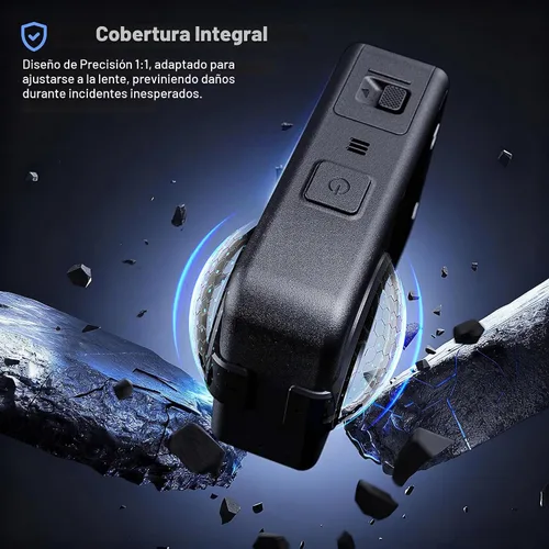 Vista 3 de STARTRC PHOTO Protectores de lente y protector de pantalla para accesorios DJI Osmo 360, protector de lente de PC + película de vidrio templado HD