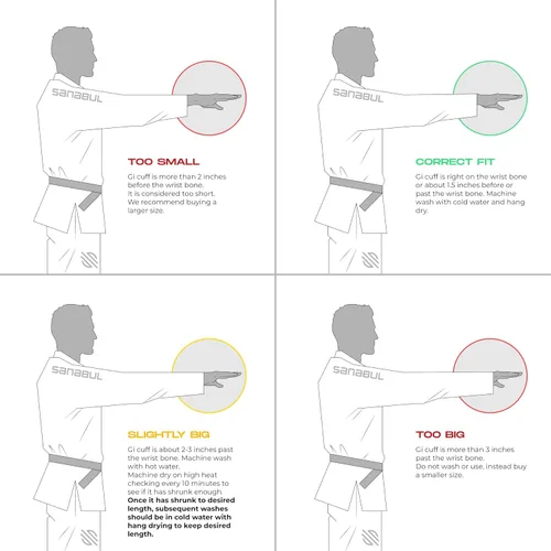 Vista 25 de Sanabul Essentials V.2 Ultra Light BJJ Jiu Jitsu Gi (ver guía especial de tallas)