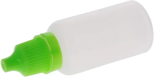 Vista 3 de Othmro Botellas cuentagotas de plástico de ojo de laboratorio de polietileno de 0.7 onzas, 50 piezas, 0.7 fl oz, gotero líquido exprimible