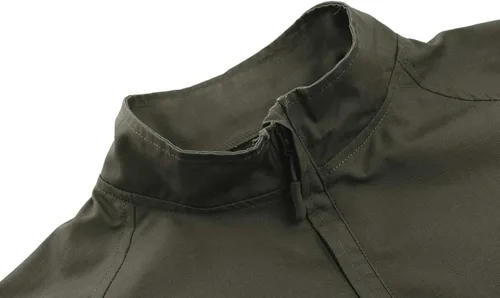 Vista 3 de CRYSULLY Camiseta militar para hombre manga larga con cremallera de 14