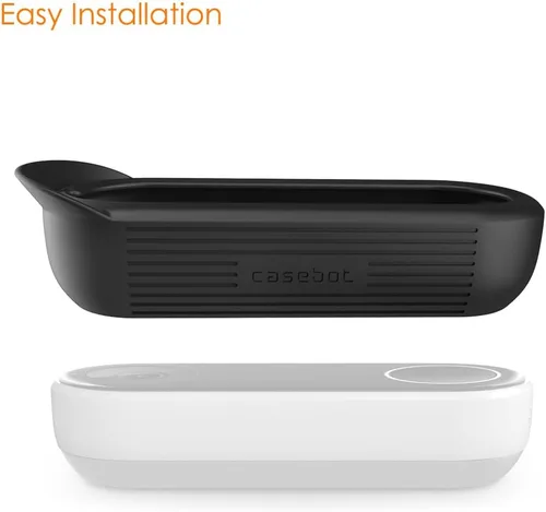 Vista 4 de Fintie Funda de silicona para el timbre Google Nest (cableado, 1ª/2ª generación), color negro