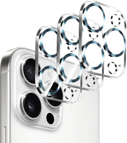 Vista 143 de Dengduoduo Paquete de 3 protectores de lente de cámara de vidrio templado para iPhone 15 de 6.1 pulgadas y para iPhone 15 Plus de 6.7 pulgadas