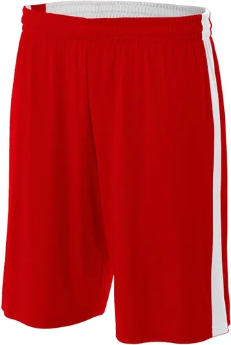 Vista 14 de A4 Pantalón corto reversible para hombre con gestión de la humedad de 10" Negro