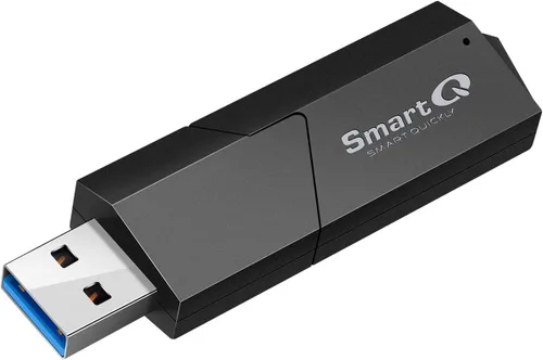 Vista 6 de SmartQ Lector de tarjetas SD de doble ranura USB 3.0 - Lector rápido de tarjetas de memoria SD y Micro SD para cámara, fotógrafo, portátil, MacBook