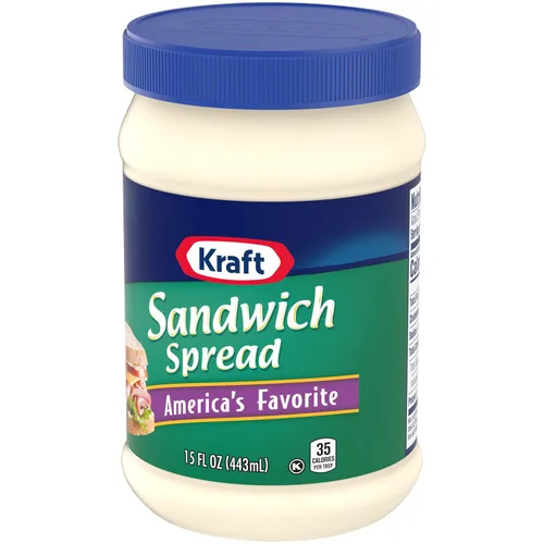 Vista 6 de Kraft America's Favorite Sandwich Spread, tarro de 15 onzas líquidas (paquete de 3)