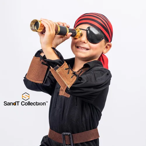 Vista 3 de SandT Collection Accesorios de disfraz de detective y accesorios de pirata