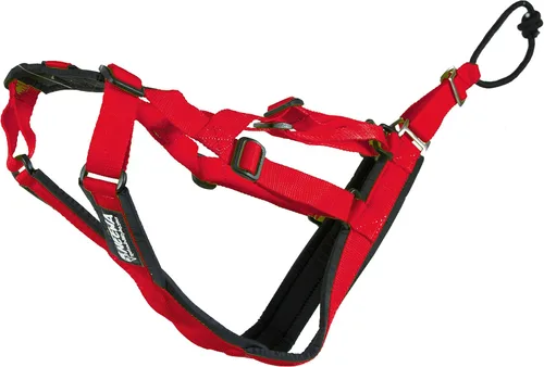 Vista 4 de Neewa Arnés ajustable para trineo profesional (S, rosa), arnés para perros de raza grande, arnés de tirones para perro, arnés gigante para perro
