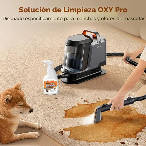 Vista 7 de Uwant Máquina limpiadora de alfombras de 18Kpa con Pet Pro Cleaner&Tools