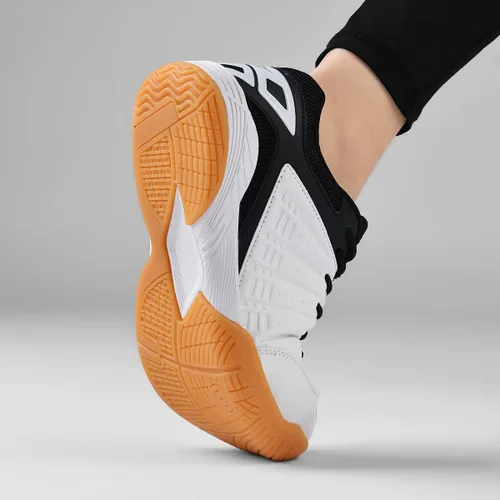 Vista 4 de Lamincoa Zapatos de pickleball para hombre, tenis de cancha para entrenamiento de bádminton, raqueta, squash, voleibol, interiores y exteriores