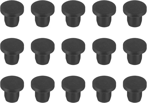 Vista 14 de MECCANIXITY - Tapones de silicona en forma de T (26mm, 1 pulgada de diámetro), color negro