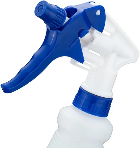 Vista 10 de RW Clean - Botellas de plástico de 25 onzas, juego de 4 botellas de spray vacías – boquillas ajustables, botella de limpieza de plástico multicolor