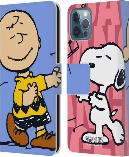 Vista 266 de Head Case Designs Peanuts Charlie & Woodstock Nap Halfs and Laughs - Funda de piel tipo cartera con licencia oficial compatible con Apple iPhone 11