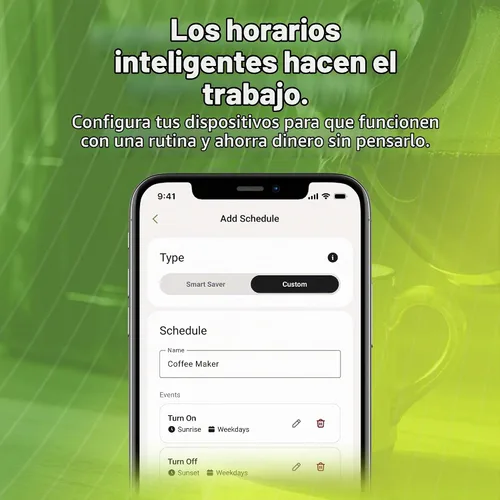 Vista 3 de Emporia - Enchufe inteligente con monitoreo de energía, enchufe inteligente WiFi funciona con Alexa y Google Home - Enchufe WiFi de 15A