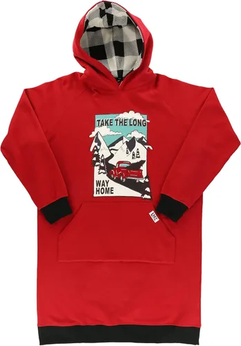 Vista 3 de Lazy One Sudadera con capucha de gran tamaño, ropa de dormir