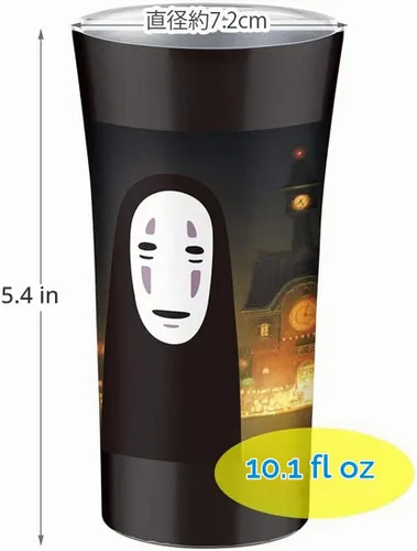 Vista 2 de Skater STB3N - Vaso de acero inoxidable, 10.1 fl oz (10.1 fl oz), Spirited Away Ghibli
