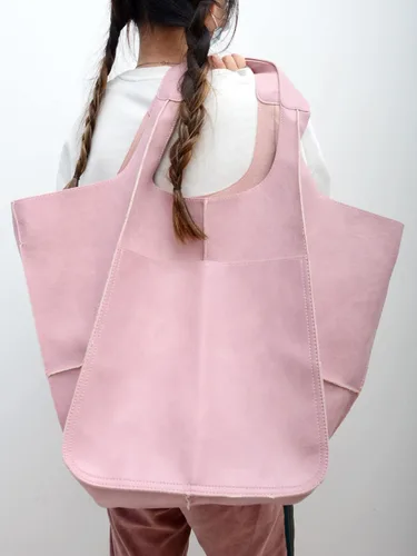 Vista 3 de Molodo Bolso de mano para mujer, de piel sintética, bolso de mano y bolso mediano, bolso hobo de diseñador para el trabajo