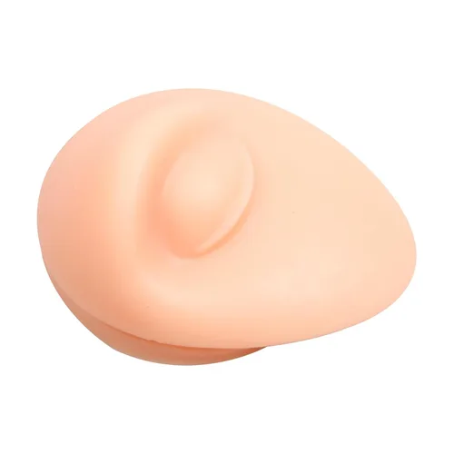 Vista 8 de Modelo de cejas de silicona, modelo de piezas del cuerpo de práctica de piercing, modelo de exhibición de cejas para práctica de piercing