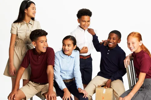 Vista 9 de French Toast Niños Pequeños SS Camisa abotonada