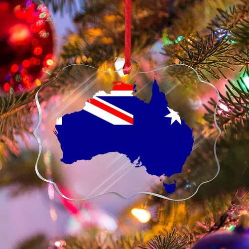 Vista 21 de Bandera de Albania, silueta de árbol, adorno de decoración de árbol de Navidad, bandera nacional, recuerdo de árbol de Navidad, recuerdo de Albania