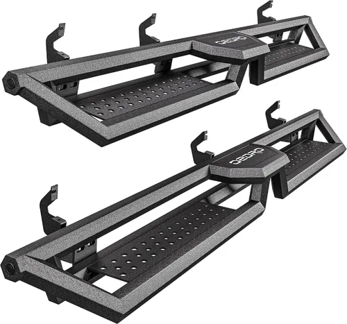 Vista 10 de OEDRO Estribos aptos para Chevy Colorado 15-26 y GMC Canyon Crew Cab