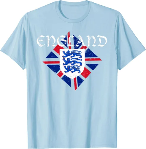 Vista 15 de Vintage UK brazos de Inglaterra playera