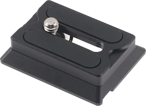 Vista 2 de Hersmay Placa superior RS4 de liberación rápida para DJI Ronin RS4 Mini /RS4 Pro/SC 2 / RSC 2 / RS 3 / RS 3 Pro Gimbal Accesorios Placa de montaje