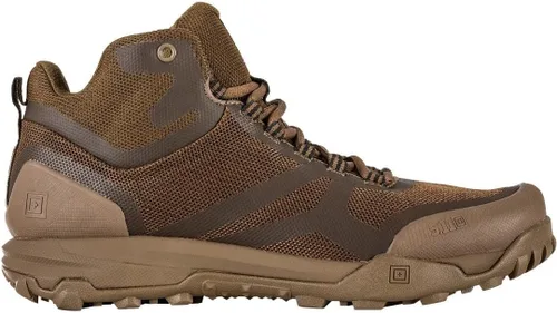 Vista 2 de 5.11 Zapatos tácticos para hombre A/T Mid Boot Professional All Terrain Negro
