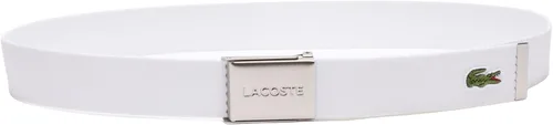 Vista 2 de Lacoste Men's L.12.12 Textile Signature Croc Logo Belt