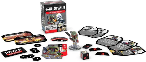 Vista 6 de Funko Star Wars Rivals - Sistema de juego expandible para 2 jugadores a partir de 7 años - Paquete de personajes del lado oscuro - Serie 1